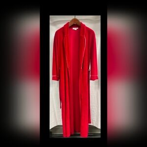 Elegant Red Women's Robe
